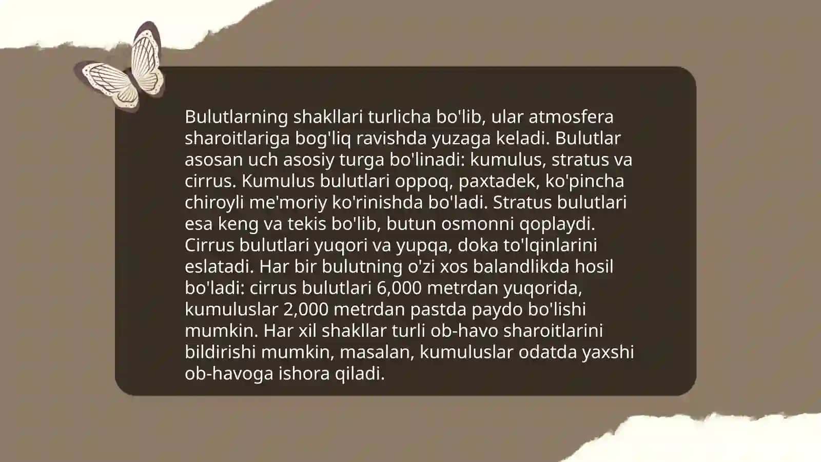 Bulutlarni kuzatish 4