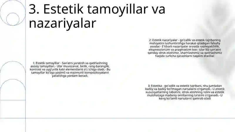 Estetikani aniqlash 4