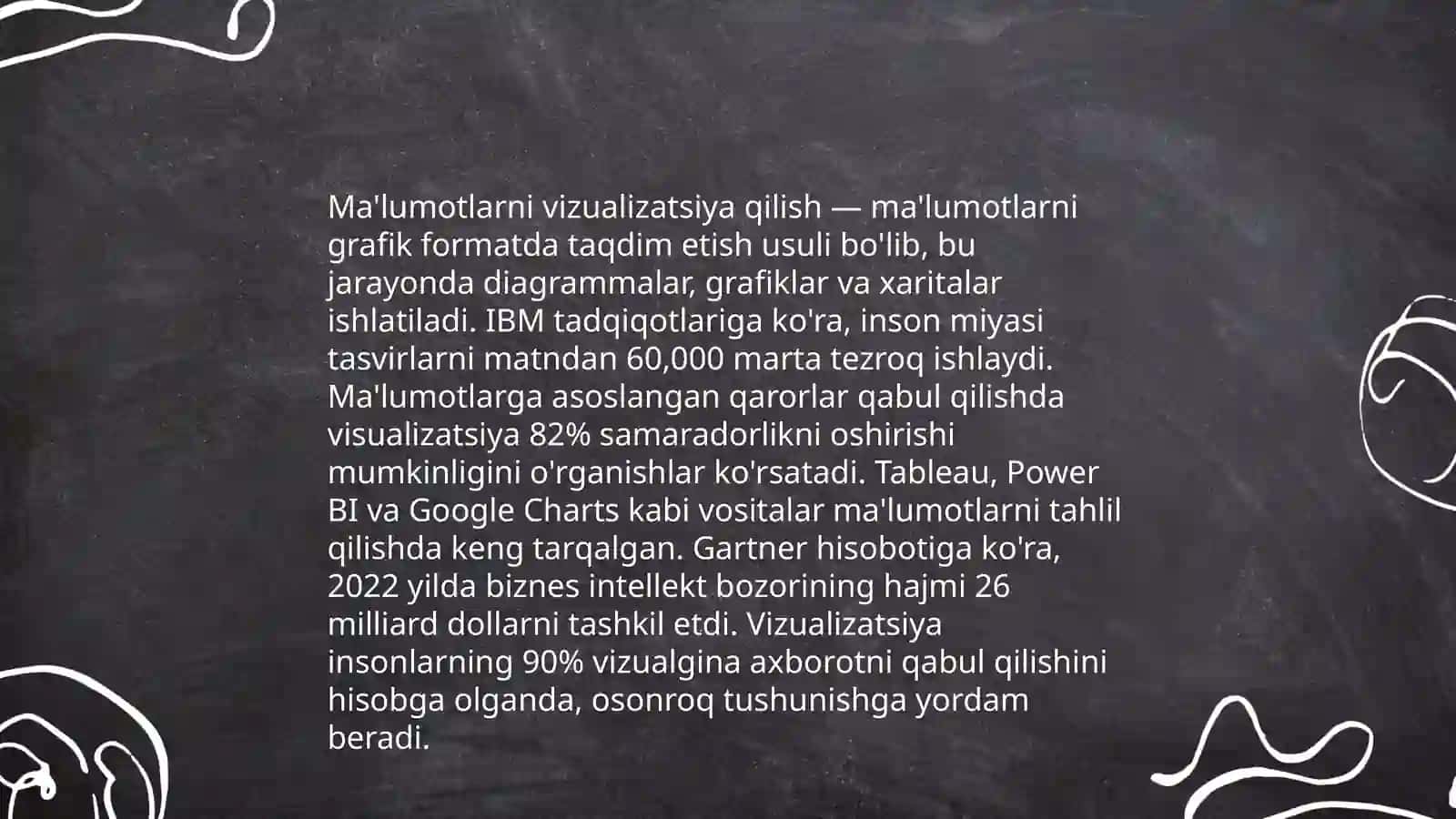 Iqtisodiy axbarotlarni qayta ishlash jarayonida biznes tahlil qilish tizimlaridan foydalanish 4