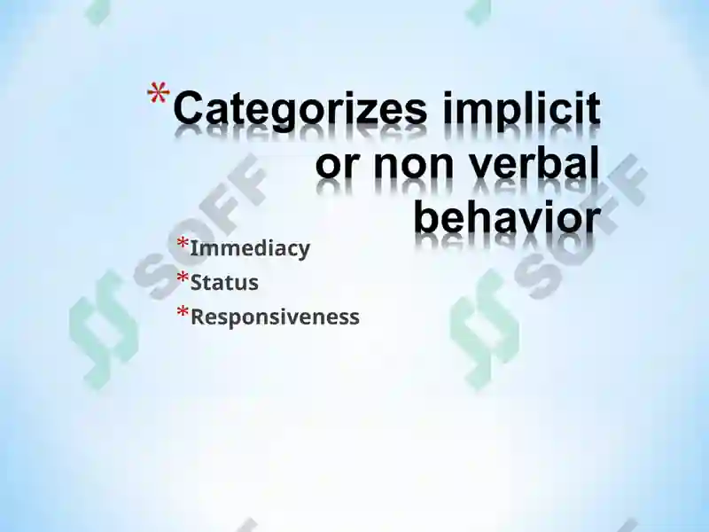 Non-verbal Communication 5