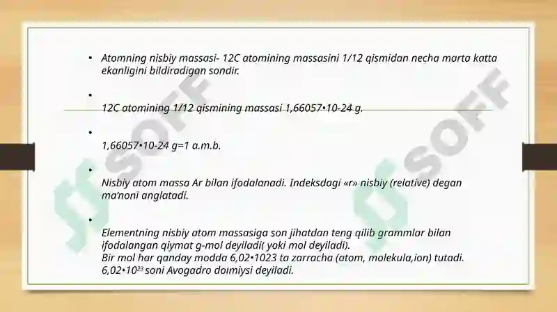 Atomlar va Kimyoviy Elementlar 5