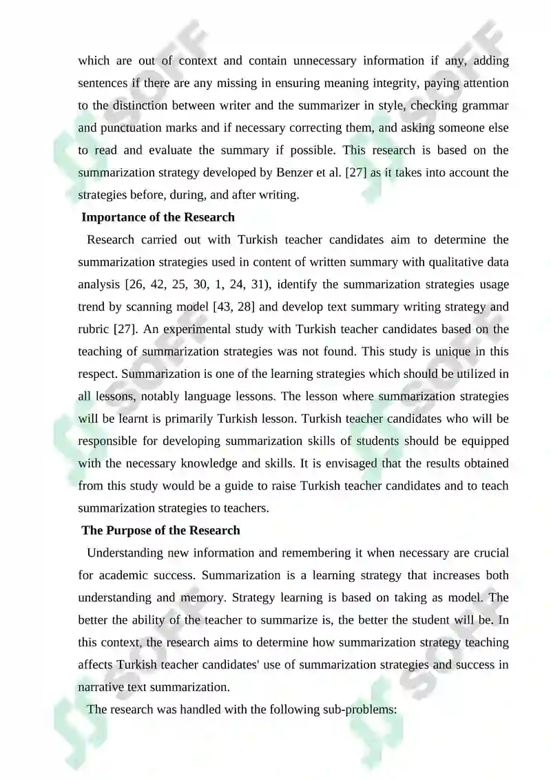 Teaching Summarization Strategies 5