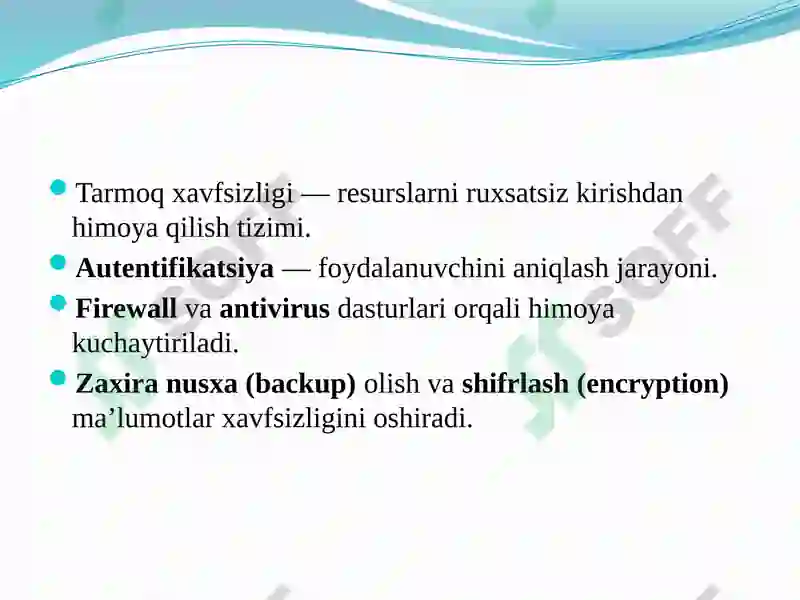 Markazlashtirilgan boshqaruv 5