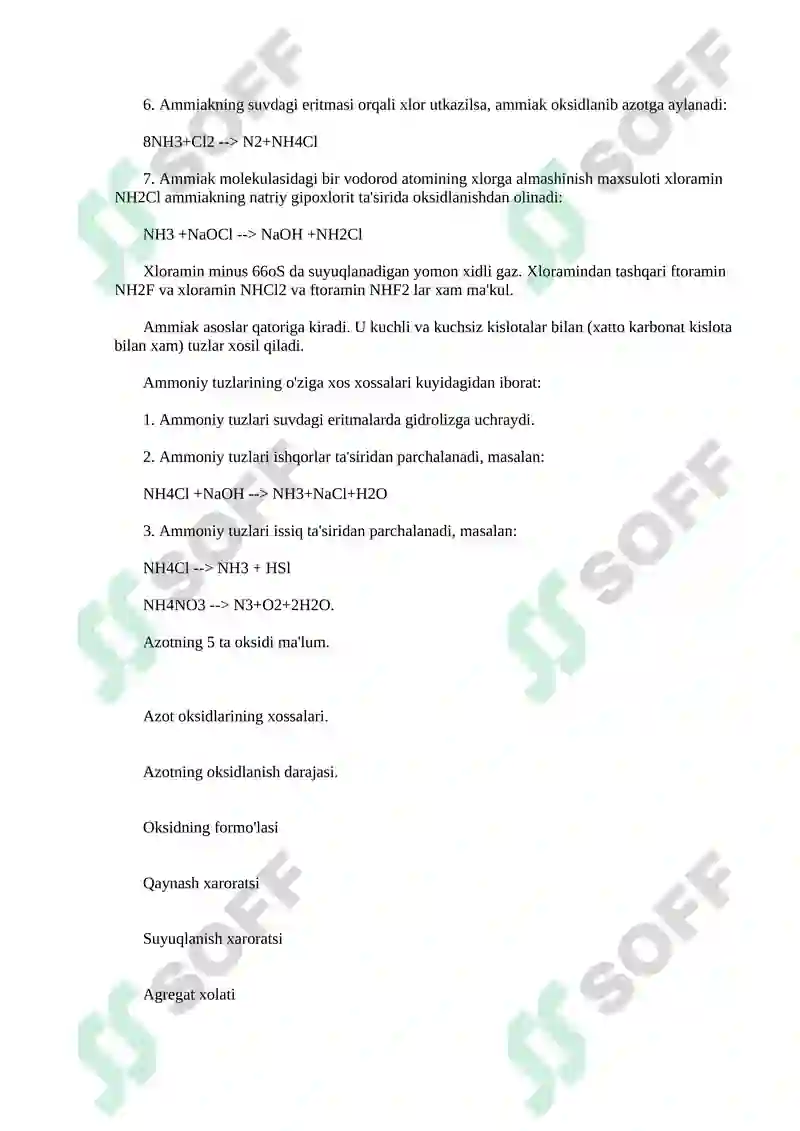 Beshinchi guruxning p – elementlari 5