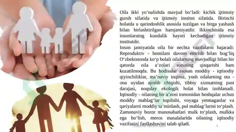 Oilaga ijtimoiy pedagogik yordam shakllari 5