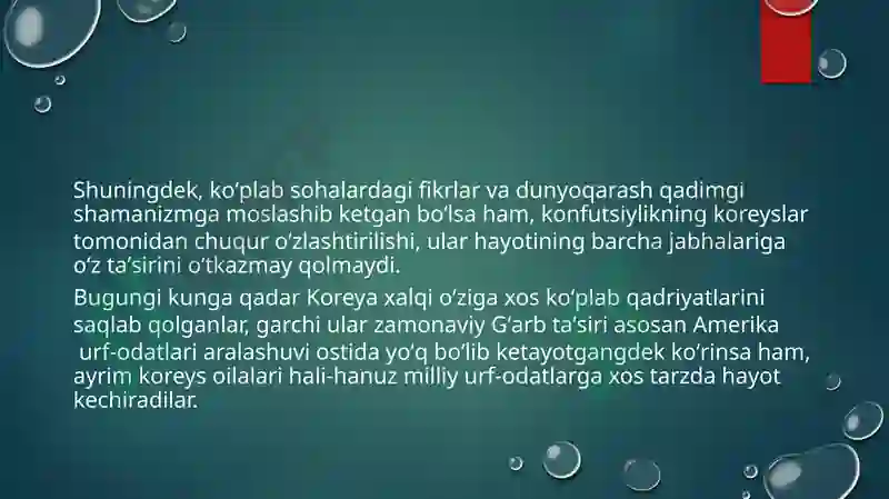 Koreya madaniyati 5