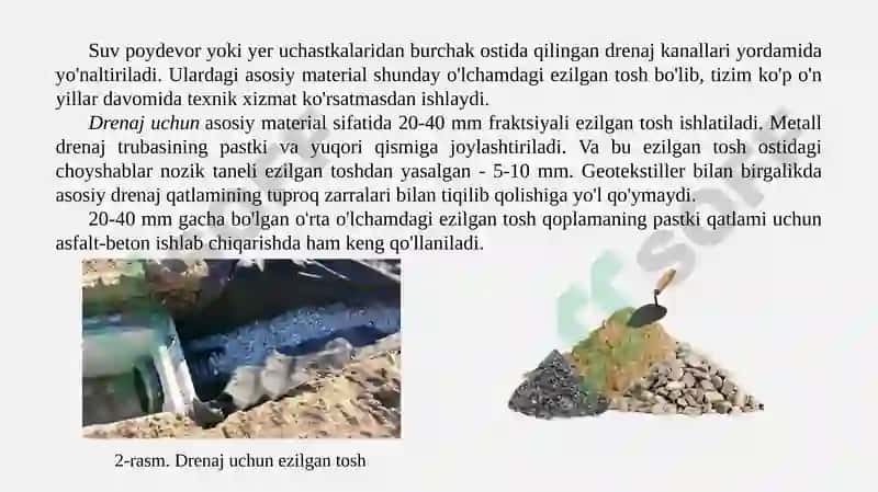 Qurilish materiallari sifatni nazorat qilish va baholash usullari FANIDAN TAQDIMOT 5