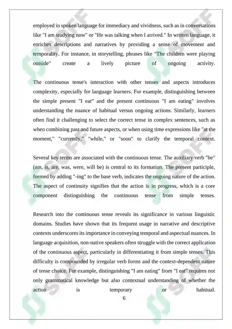 Continuous Tense 6
