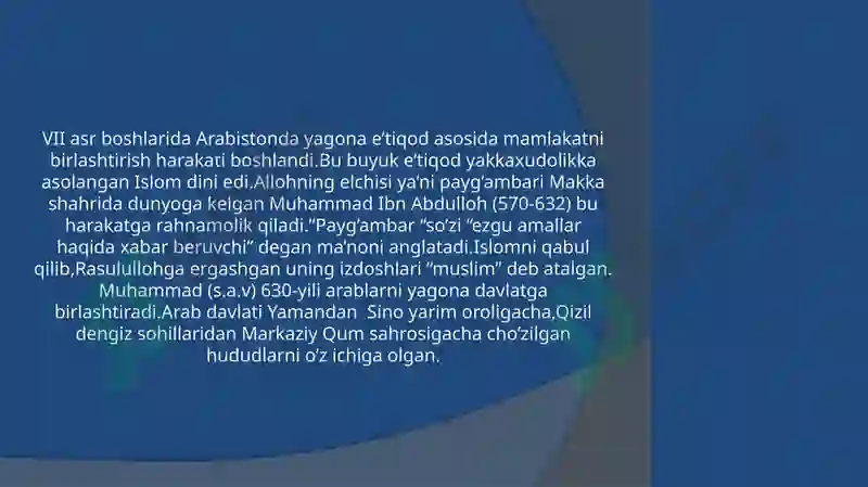 Islomdini Sivilizatsiyasi 6