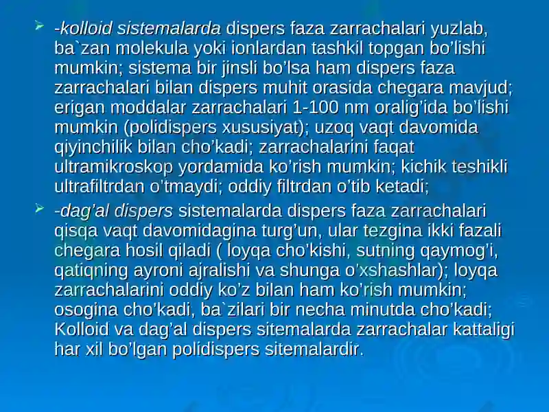 Eritmalar. Noelektrolitlar 6