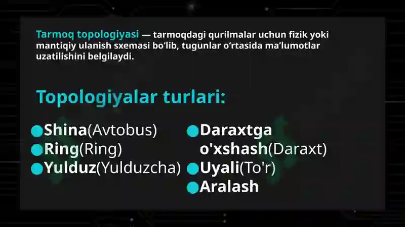Топология компьютерных сетей 6
