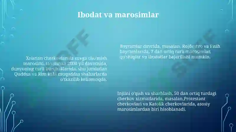Xristian dini haqida 6