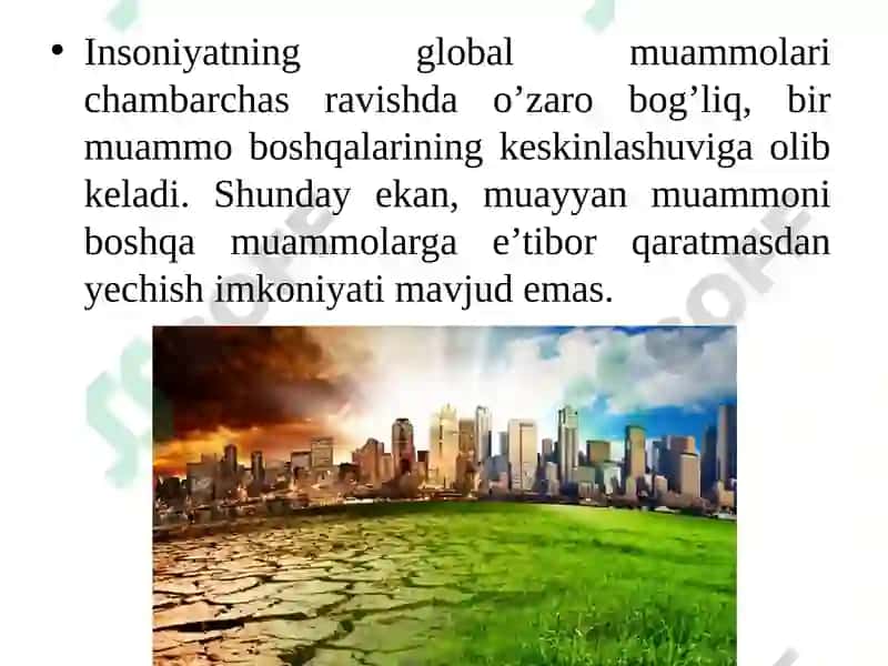 INSONIYATNINGGLOBAL MUAMMOLARI 7