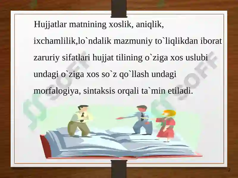 Ish yuritish tili va uslubi 7