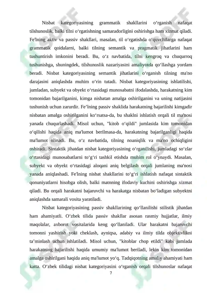 nisbat kategoriyasining oʻrganilishi 7