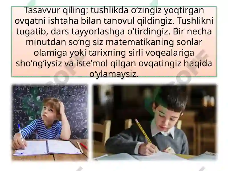 ODAMNING OVQAT HAZM QILISH SISTEMASI 7