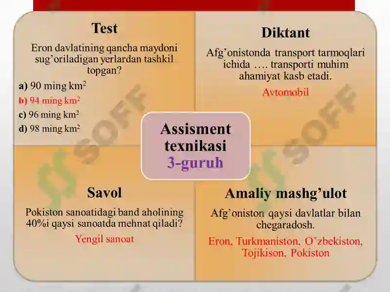 Assisment texnikasi 7