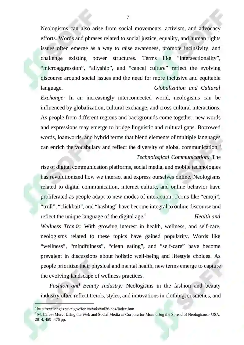 Neologisms Study Guide 7