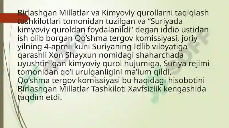 Kimyoviy Qurol 7