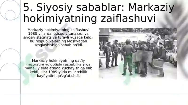 Farg'ona voqealarini kelib chiqishining sabablari va oqibatlari 7