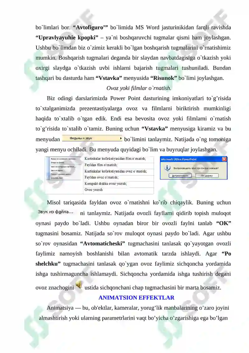 Power Point dasturi 8