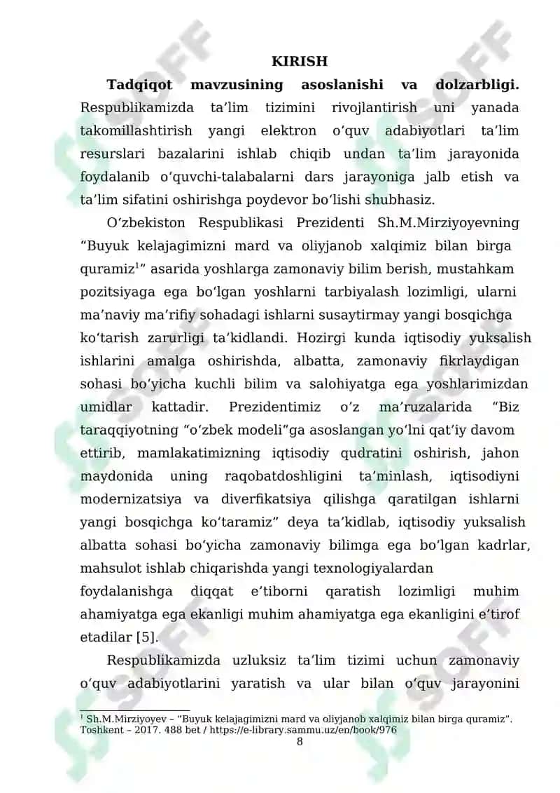 MENEJMENT NAZARIYASI FANINI O‘QITISHNING DIDAKTIK TA’MINOTINI TAKOMILLASHTIRISH 8