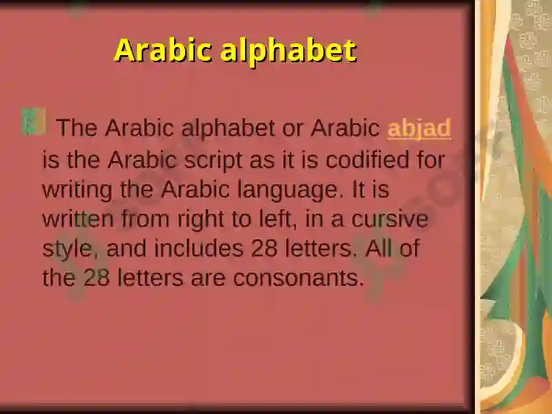 ARABIC 8