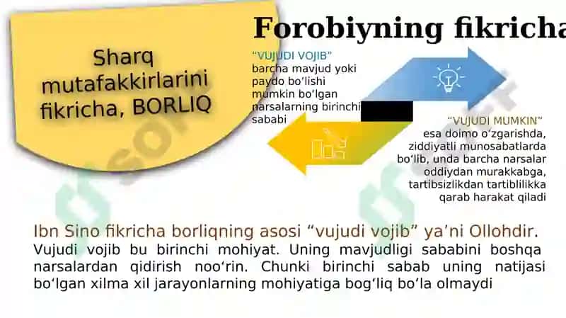 Borliq (ontologiya) va rivojlanish falsafasi 8