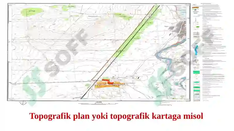 Topografik karta va planlar 8