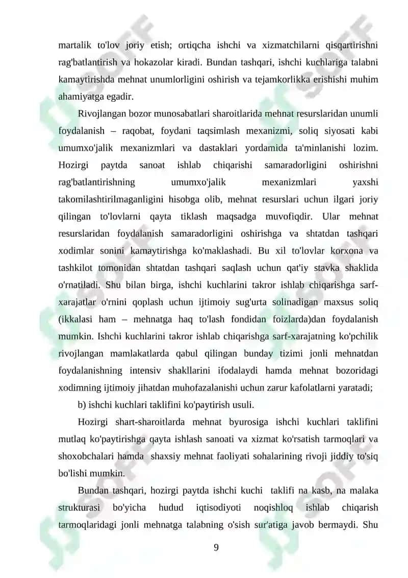 GLOBALLASHUV SHAROITIDA ISHCHI KUCHI BOZORI VA MIGRATSIYA MUAMMOLARI 8