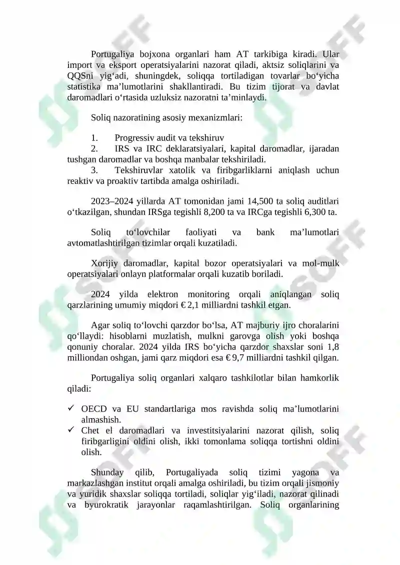 Portugaliya soliq tizimi 8