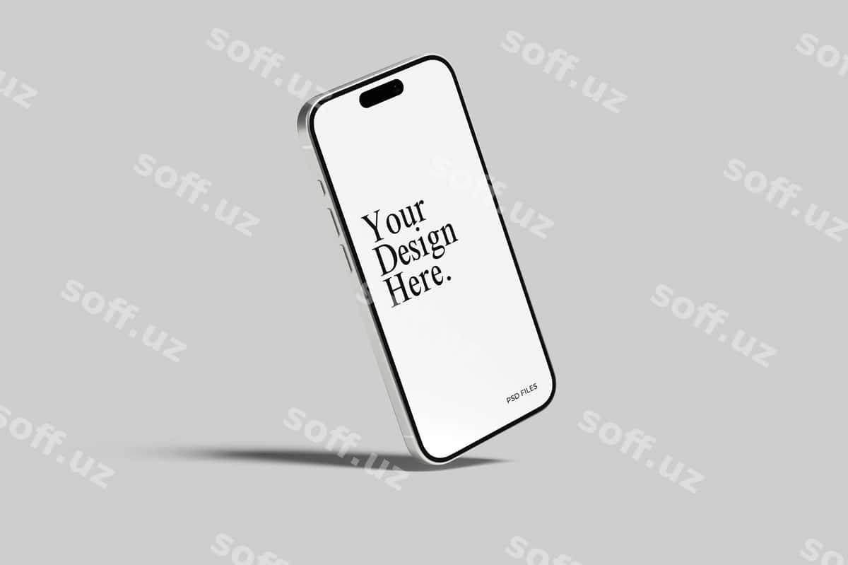 Smartfon maketi | Smartphone mockup 1