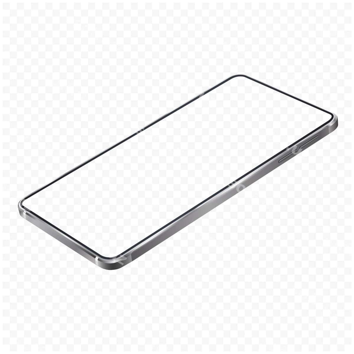 Smartfon realistik shablon | Smartphone realistic template 1