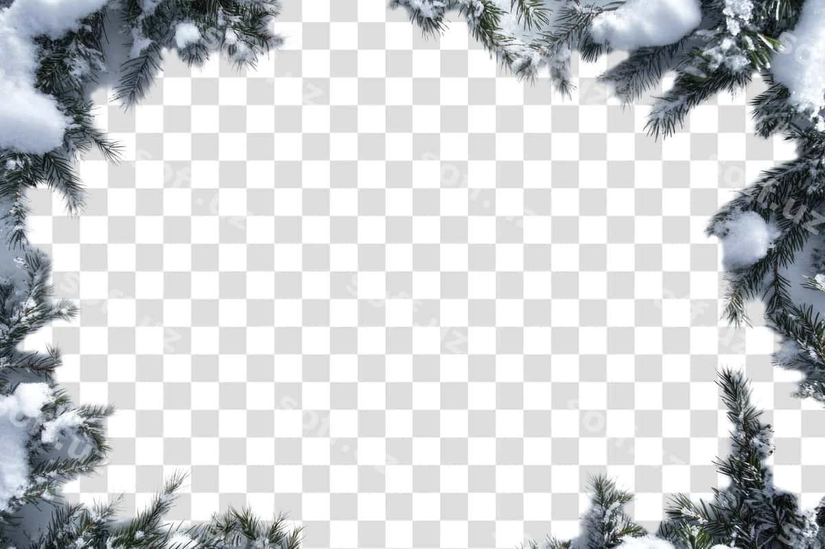 Qor chegar orqa fonda tabiat qish | Snow border background nature winter 1