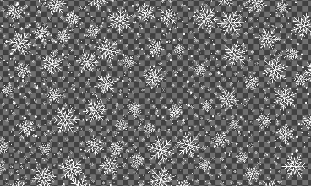 Yog'ayotgan qor fon vektor tasviri | Falling snow background vector illustration 1