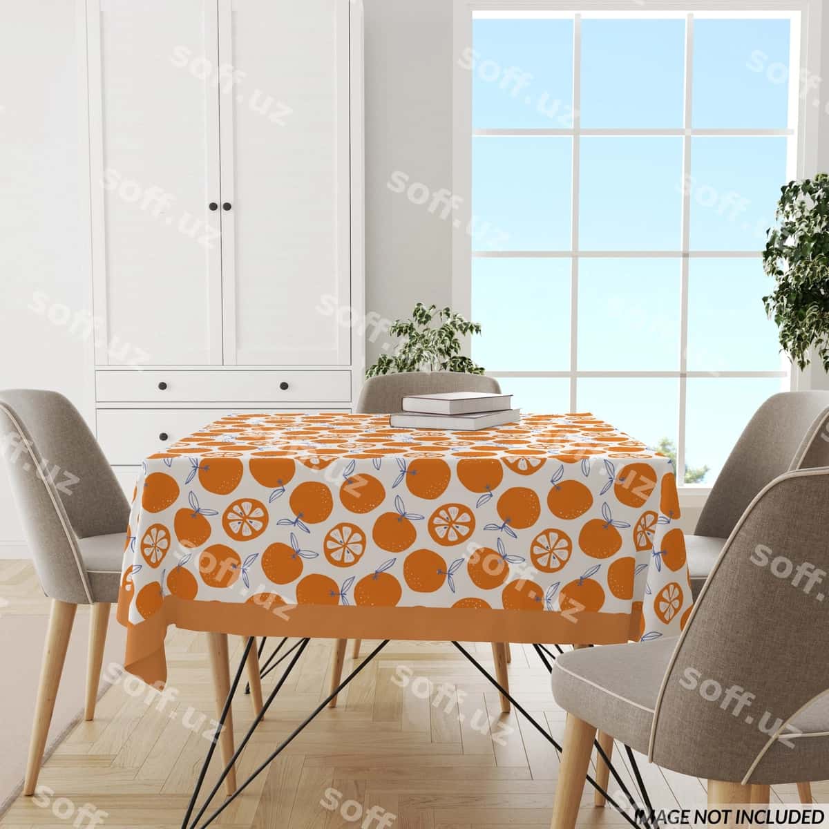 Kvadrat PVC sovga qoplashi | Square pvc tablecloth 1