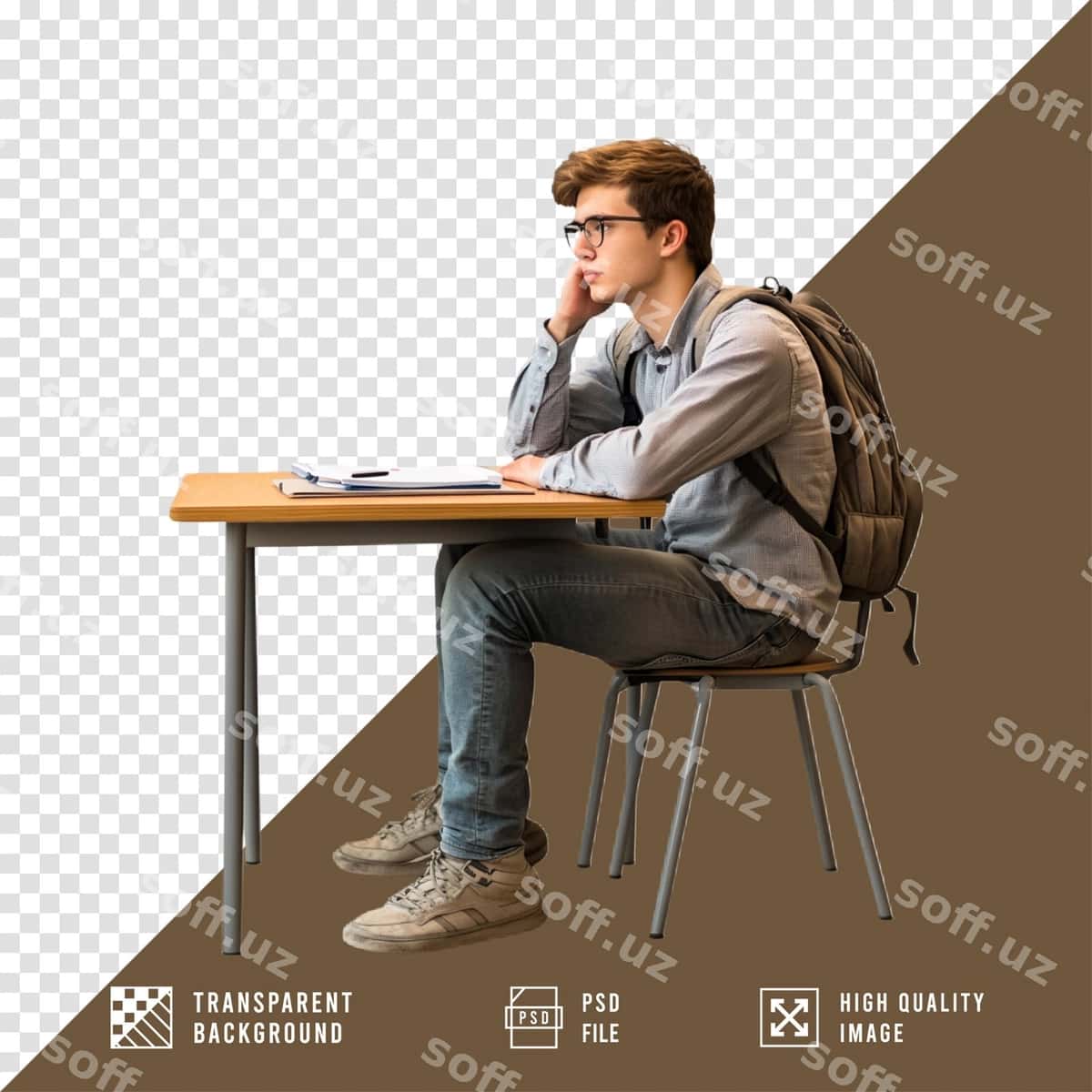 Talaba o'rganish stoli | Student studying desk 1