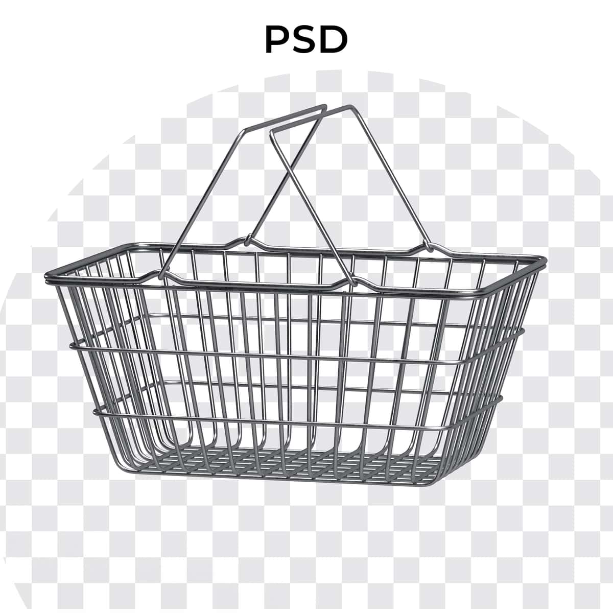 Psd it so'zi bilan savat | Basket with word psd it 1