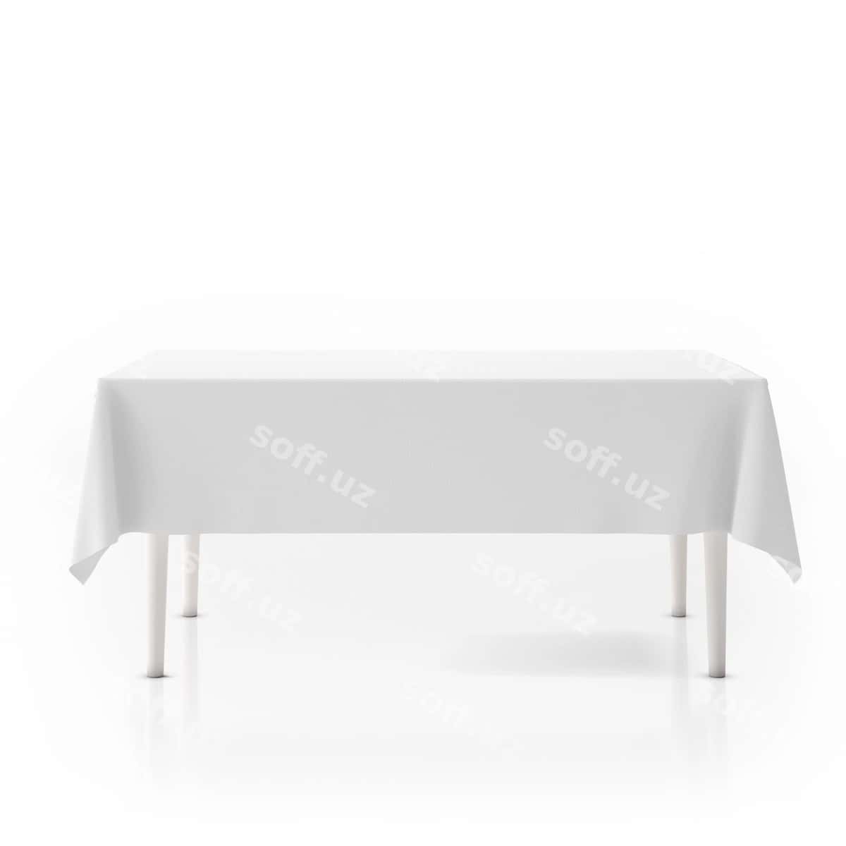 Stolga mo'rtaki qo'yilgan stol | Table with tablecloth 1