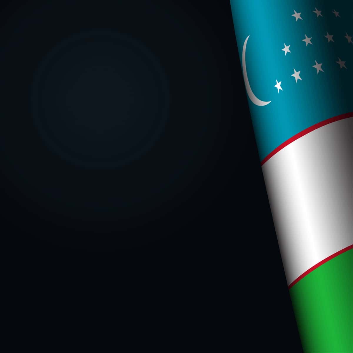 O'zbekiston davlat bayrog'i | National flag uzbekistan 1