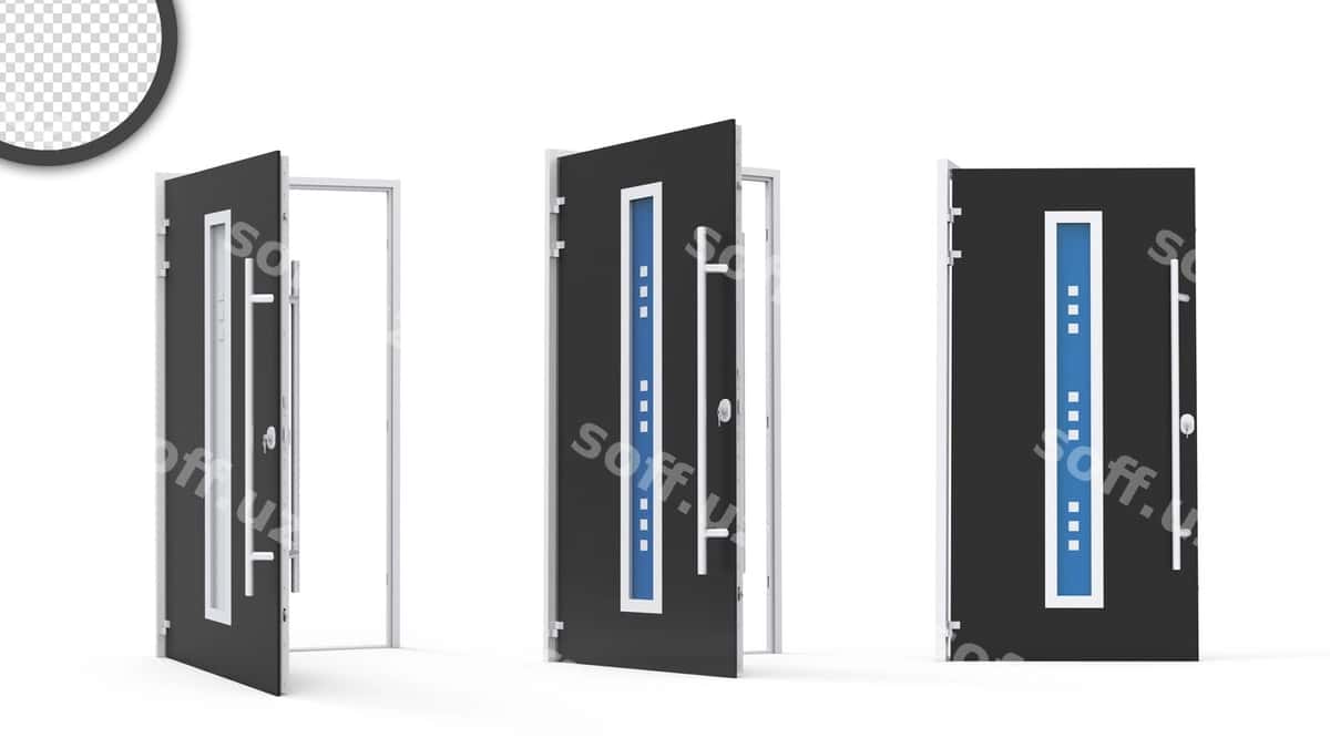 Uch qora so'zli eshiklar | Three black doors with word 1