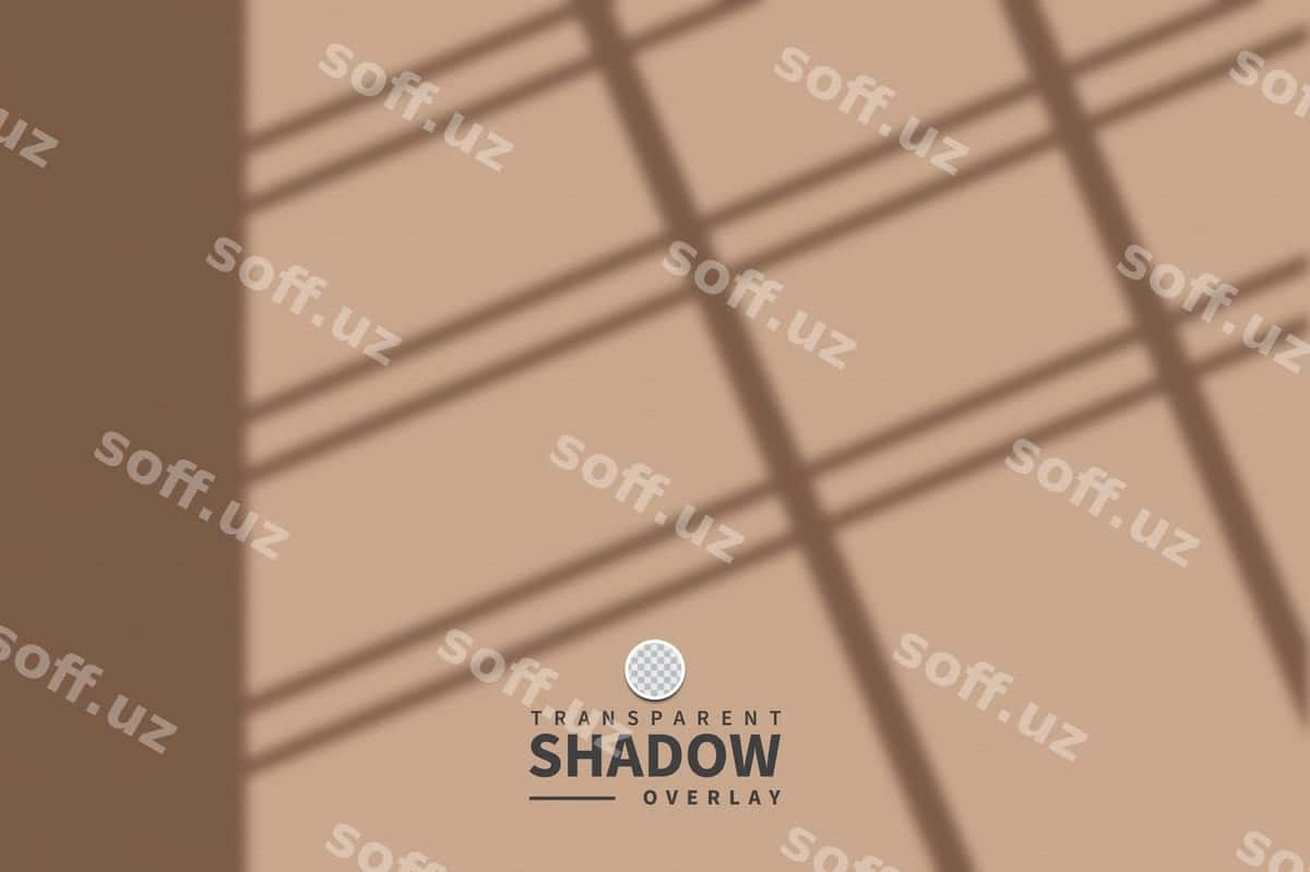 Shaffof soya askar oynali parda | Transparent shadow overlay window curtain 1