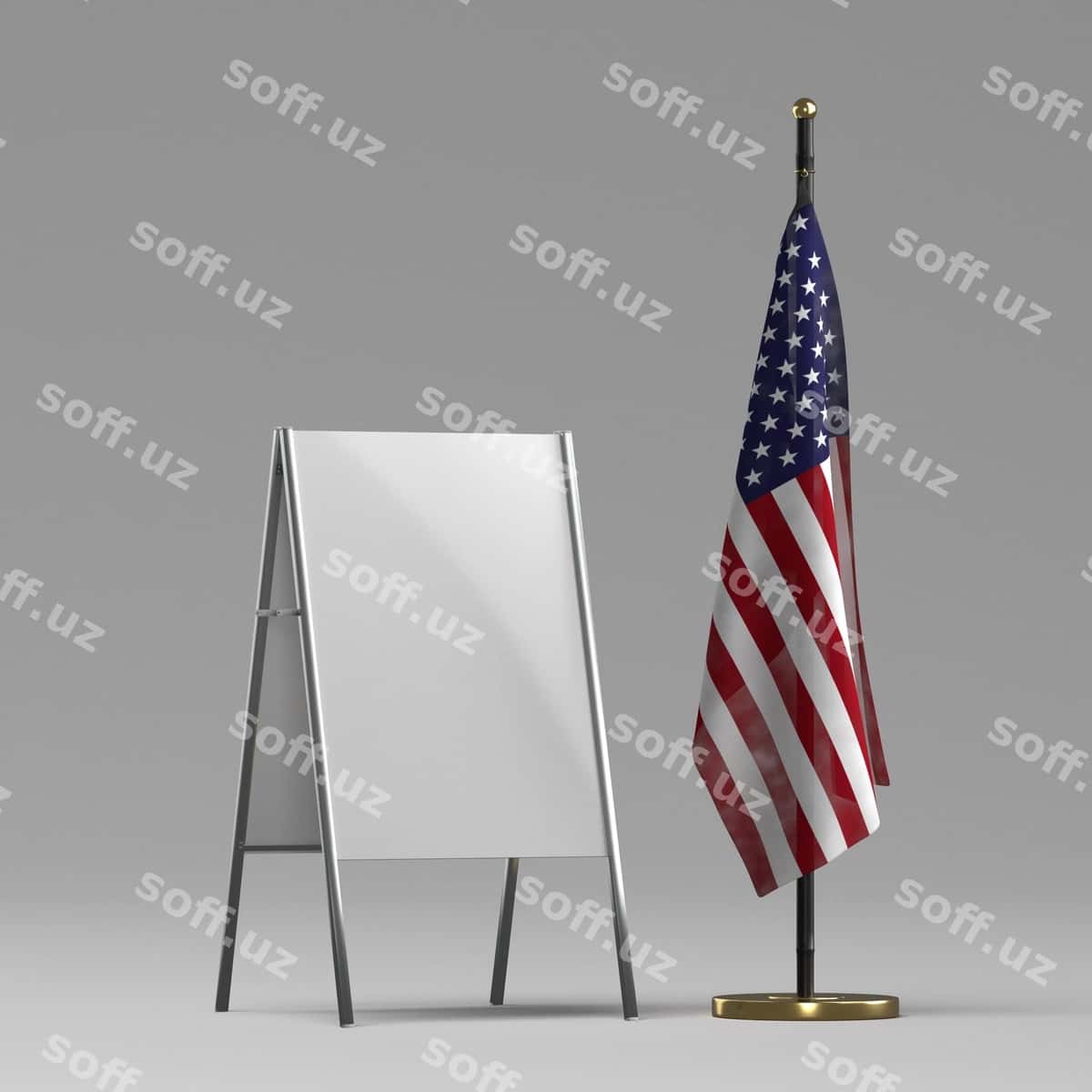 AQShdagi saylovlar kontseptsiyasi | Us elections concept mock up 1