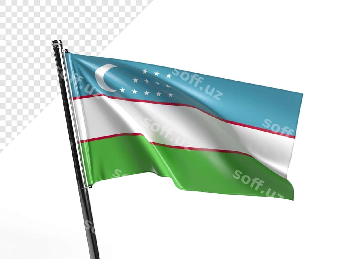 Oʻzbekiston bayroqi | Uzbekistan flag 1