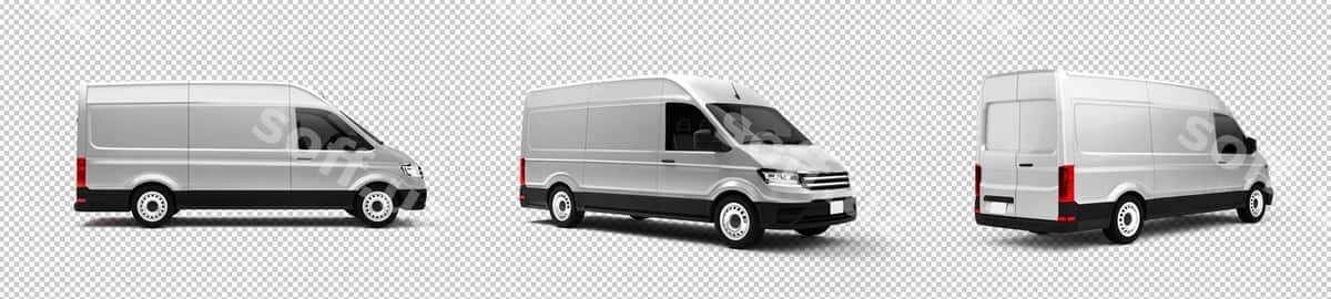 Shaffof mikroavtobus izolyatsiya qilingan | Van isolated transparent 1