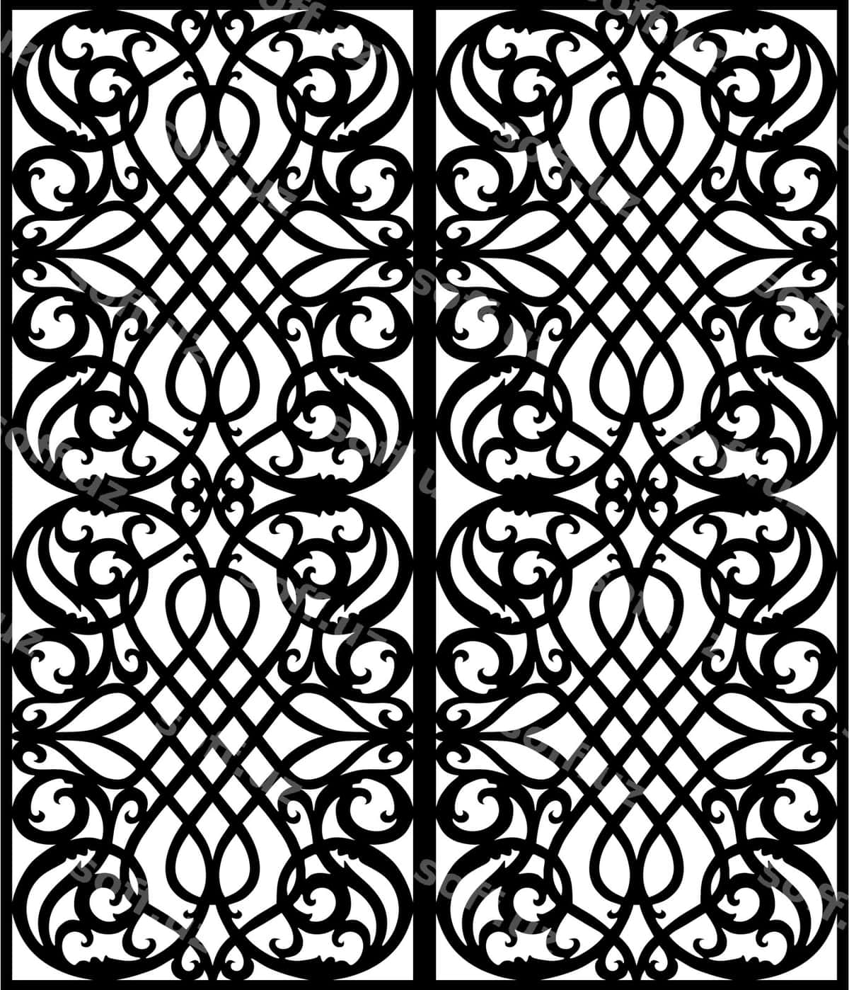 Vektor gul naqsh dizayni | Vector flower pattern design 1