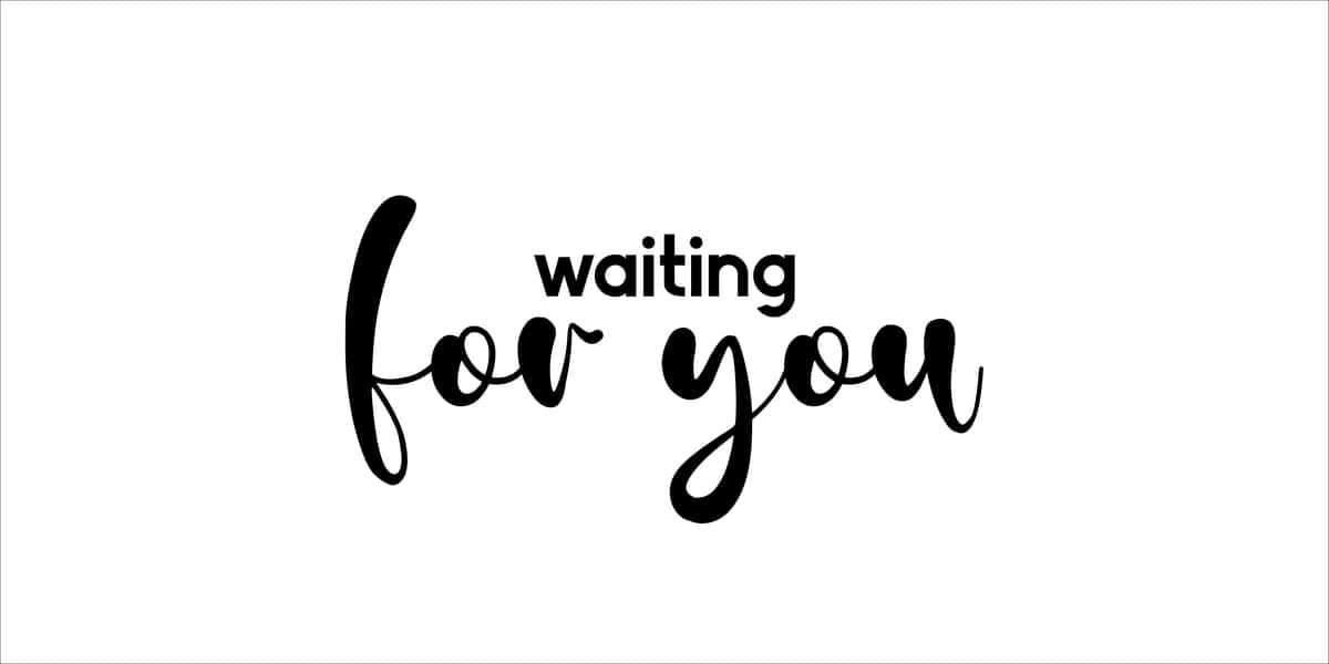 Sizni kutmoqda jinsingizni aniqlash partiya kartasi banner vektor element dizayni | Waiting you gender reveal party card banner vector element design 1