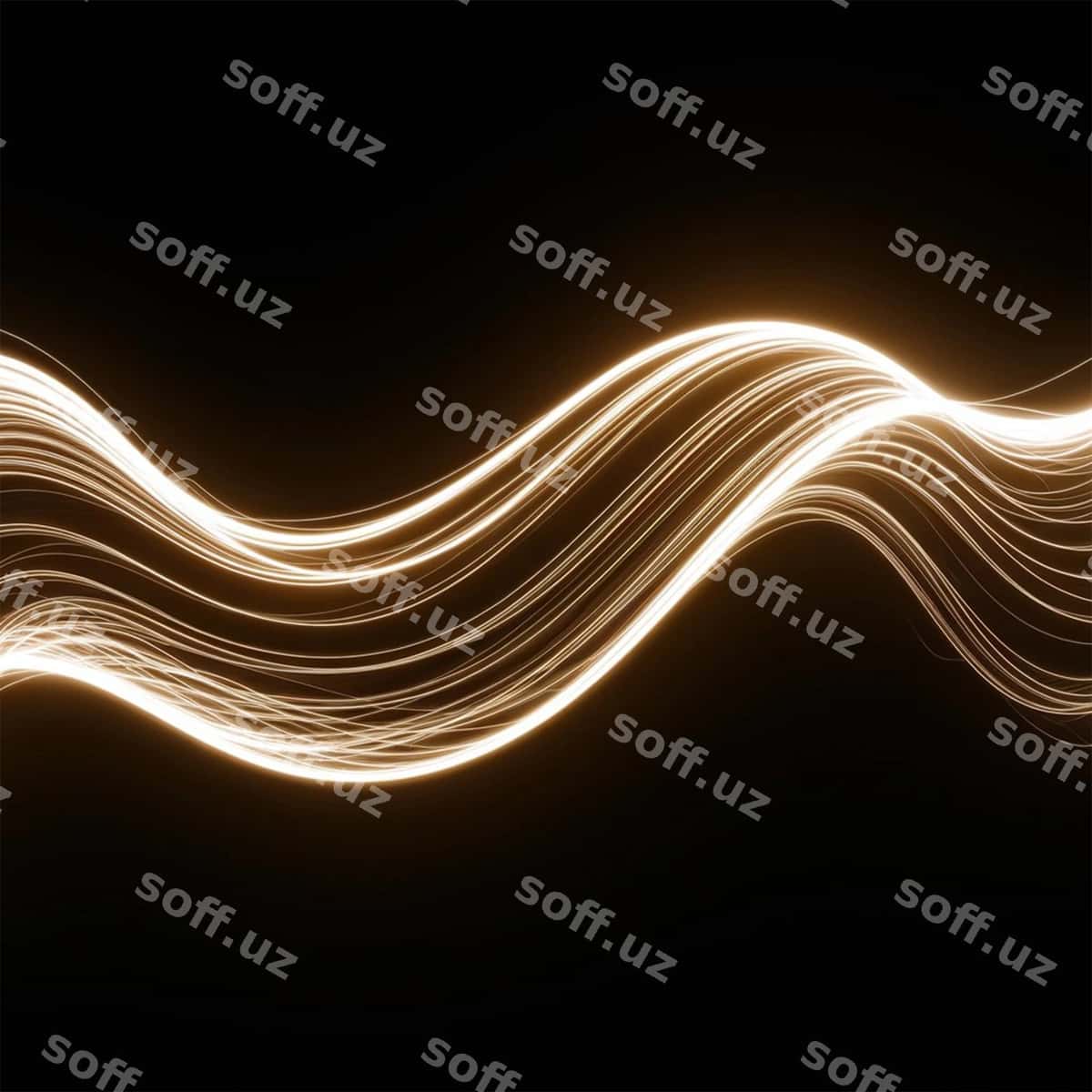 Dalgak oltin chiziq bilan, uningni dalgak deyadi. | Wave with gold line that says wave it 1