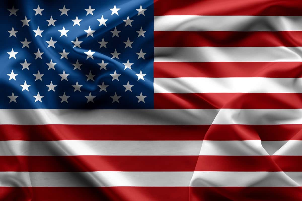 Amerika Qo'shma Shtatlari Amerika bayrog'i hilpirayapti | Waving american flag united states america 1