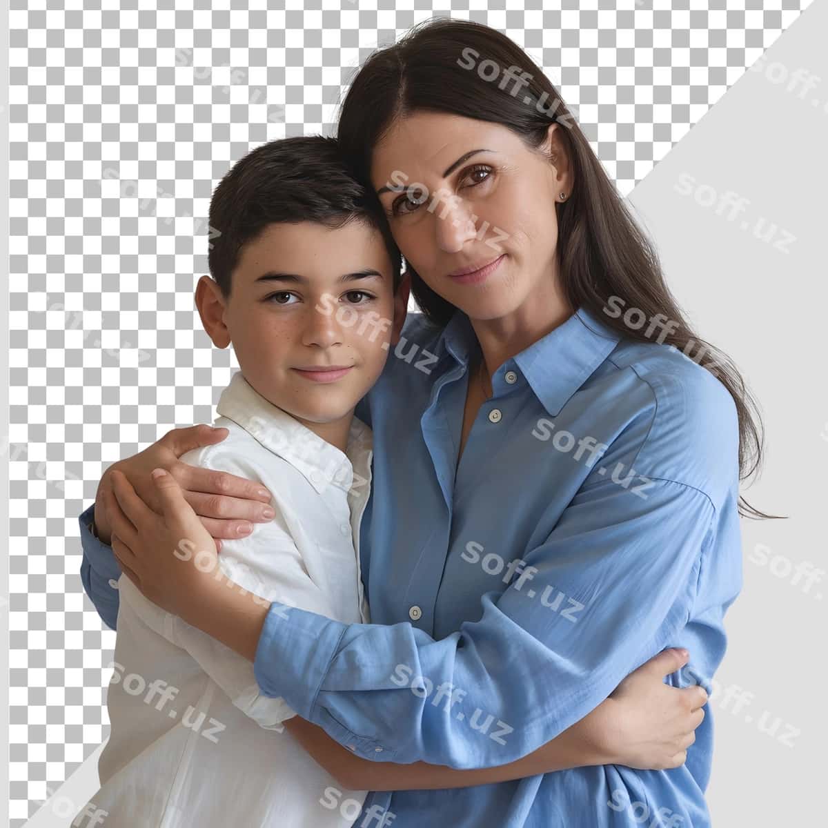 Ayol bolasi pozalashi foto | Woman child pose photo 1
